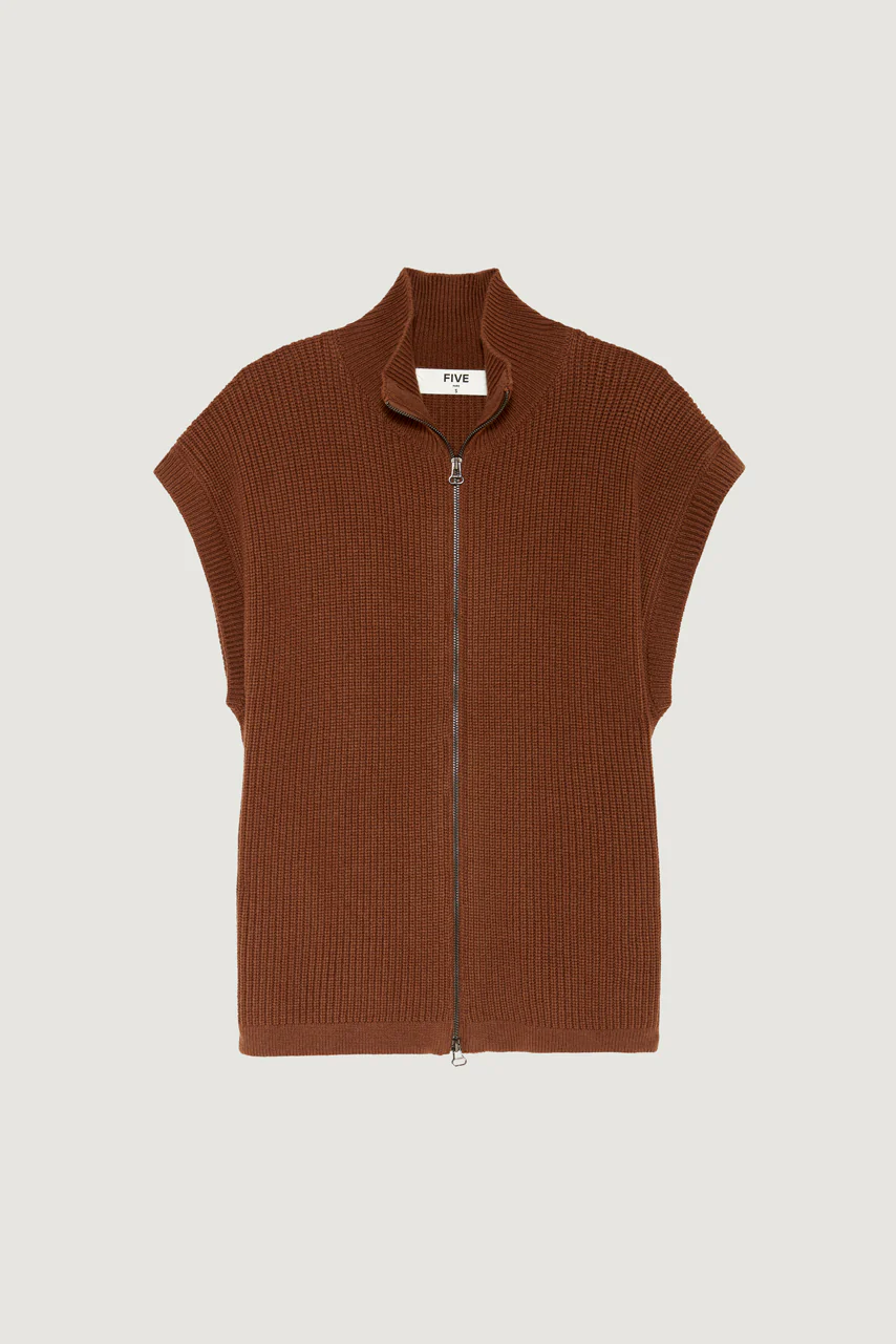 Gilet Sans Manche zippé - Image 10