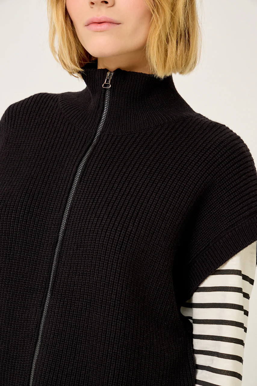 Gilet Sans Manche zippé - Image 3