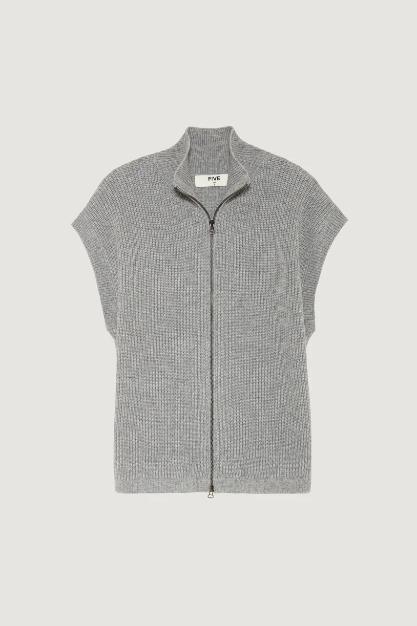 Gilet Sans Manche zippé - Image 7